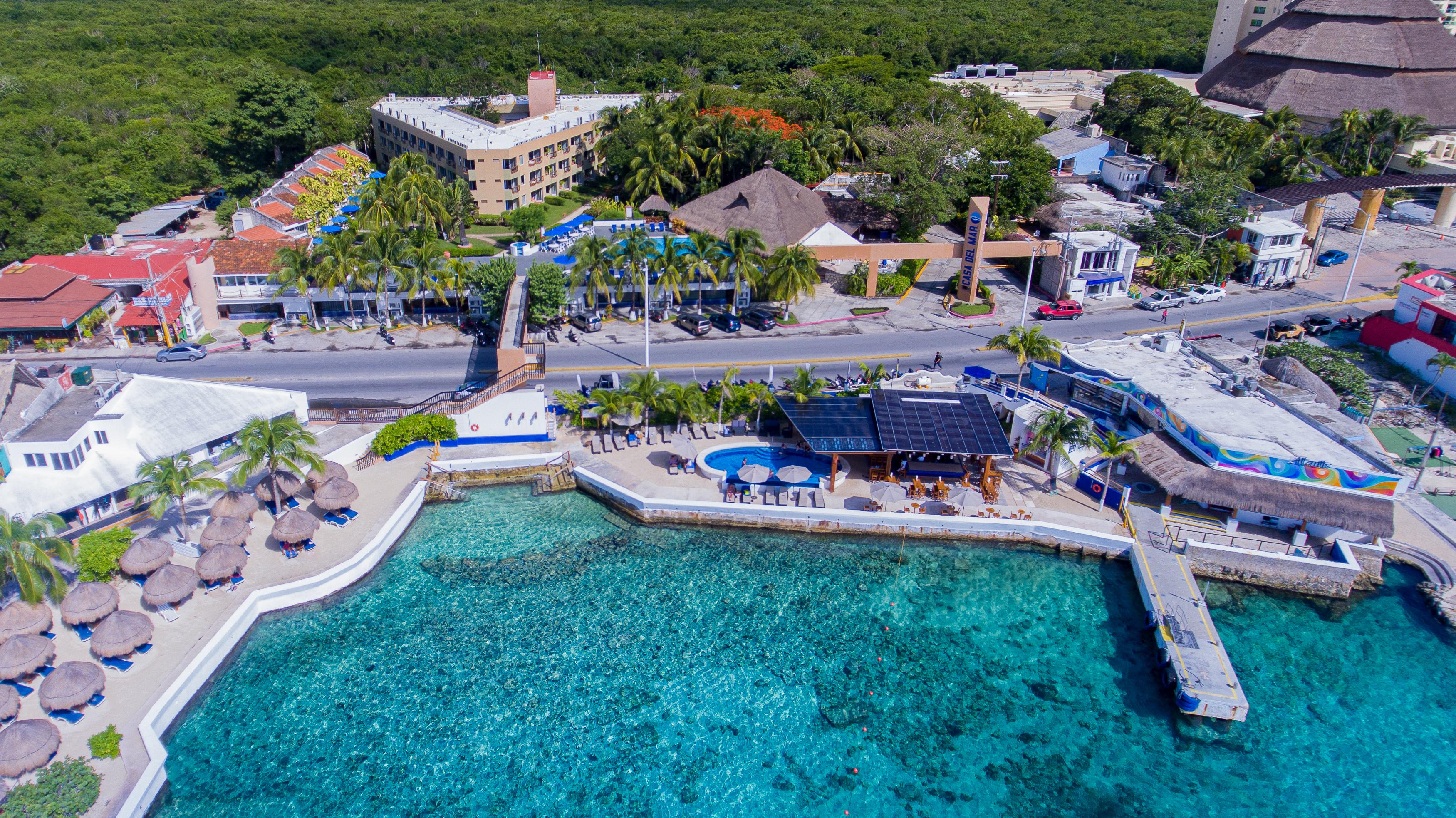 Hotel Casa Del Mar & Dive With Free Access To An Exclusive Club Cozumel